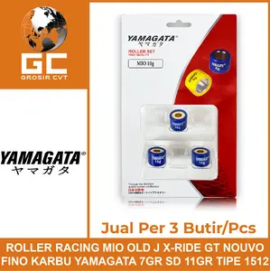 Roller Racing Yamaha Mio sporty smile soul J GT XRide Fino Nouvo 110 115 Karbu Yamagata per 3 butir