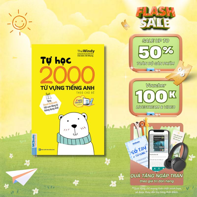 Sách - Tự Học 2000 Từ Vựng Tiếng Anh Theo Chủ Đề - MCBooks
