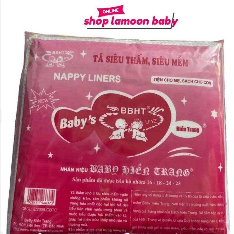 [Loai 1- Đủ 100 tờ] Giấy lót xu dành cho trẻ sơ sinh loai 100 tờ siêu thấm, siêu mềm tã Cho Bé Voi Khăn Ướt lót  su  cho  bé  sơ  sinh miếng  lót  thay  bỉm