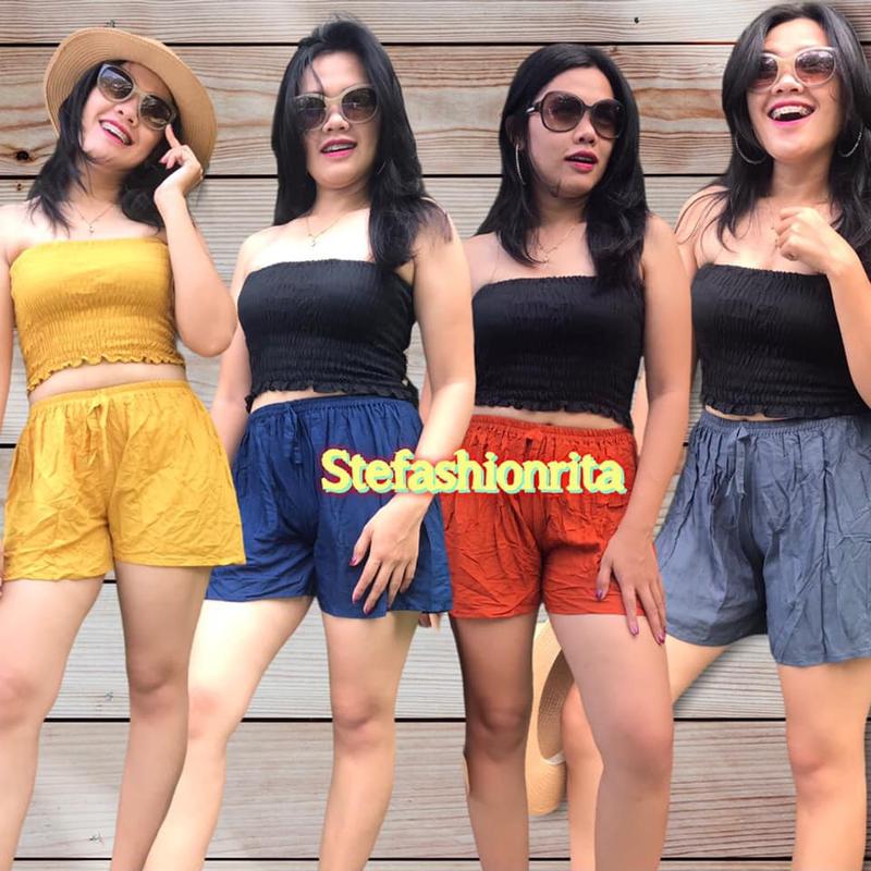 Celana Bali celana pendek wanita/hottpans Santai Mini Low Waist 8