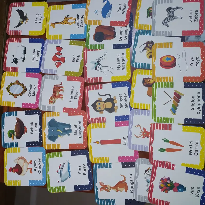 Paket 3 Mainan edukasi speech delay anak montesori Set Hadiah Kayu Plastik Toys 1