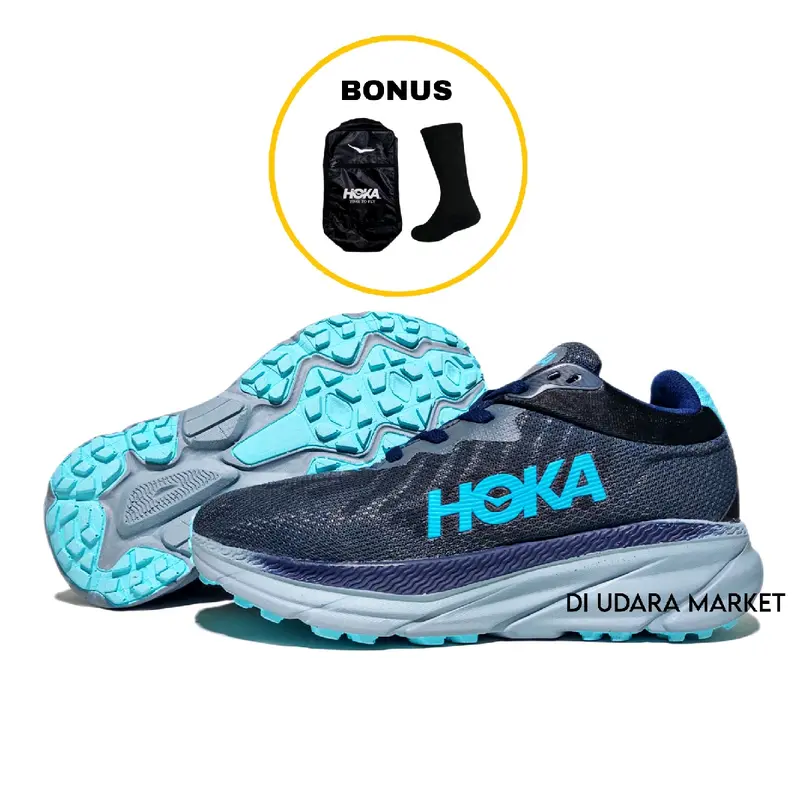 Sepatu Lari Hoka Challenger ATR 7 Sepatu Running Uniseks Sepatu Olahraga Wanita Dan Pria Sepatu Jogging Outdoor 3