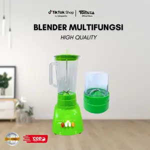 1 LITER BLENDER 3IN1 PLASTIK HIJAU/BLENDER TABUNG PLASTIK FOODGRADE/BLENDER MULTIFUNGSI