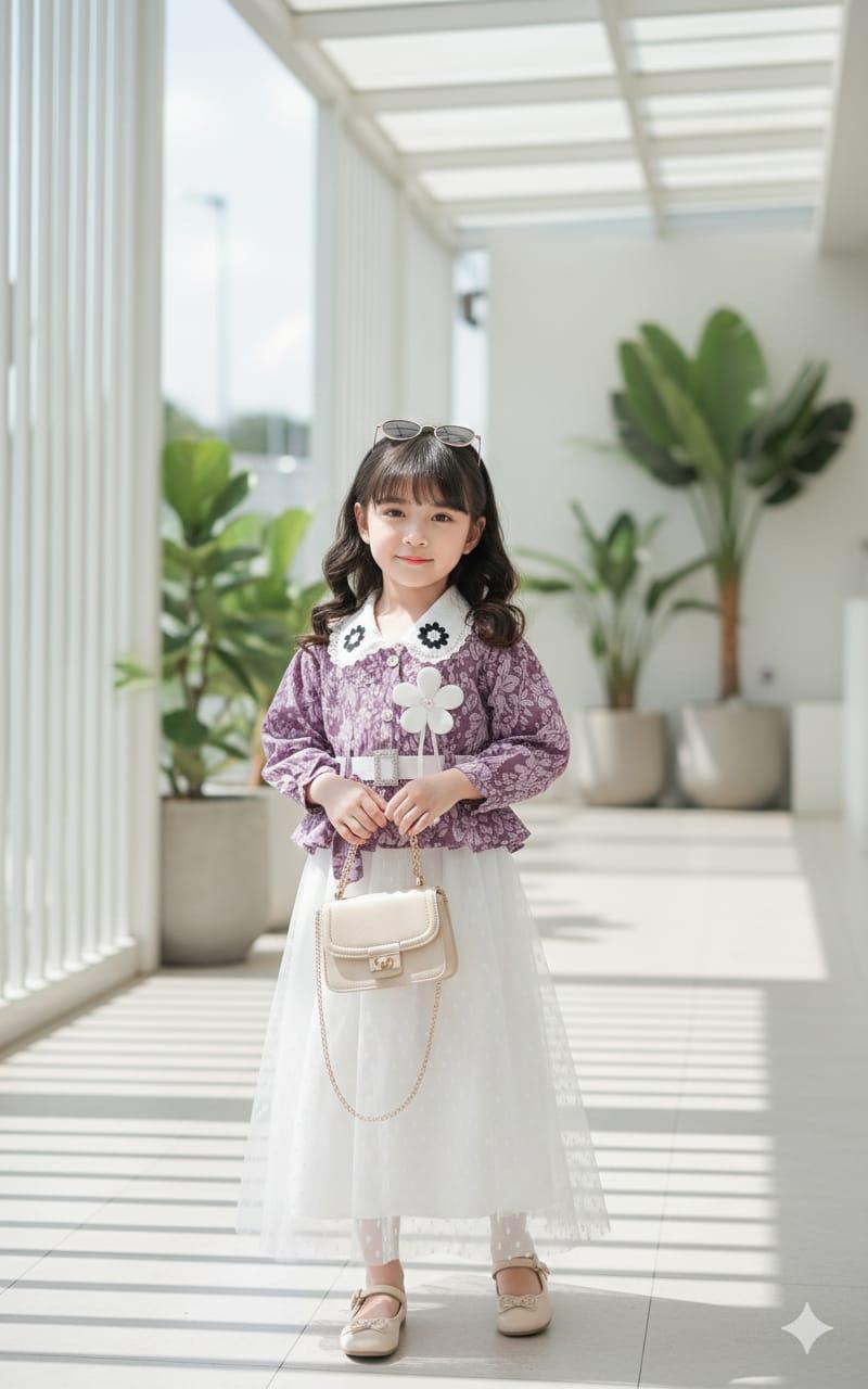 Gamis Anak Daisy Rompi Fukuro Jaguard Mix Shakila Kombi Tille Dot Anak Muslimah Kekinian Usia 3 - 10 Tahun Gamis Kekinian Lengan Panjang Baju Muslim Anak Perempuan Gams Lebaran Anak Perempuan Terbaru 2026