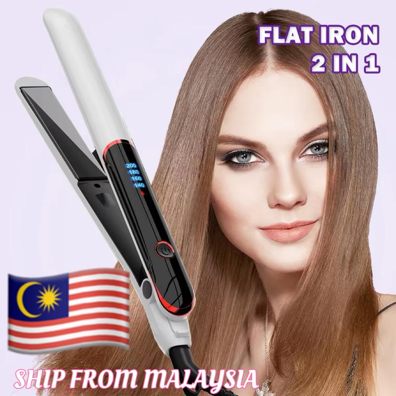 Professional Flat Iron Pembetul Rambut Hair Straightener and - TikTok ...