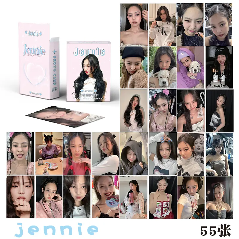 Thẻ Laser 3d, YANEN, Card Ảnh Kpop, Dòng Bưu Thiếp Thẻ Ảnh, Thích Hợp Cho BLACKPINK, ENHYPEN, NEWJEANS, Valentine, 50 Chiếc 4
