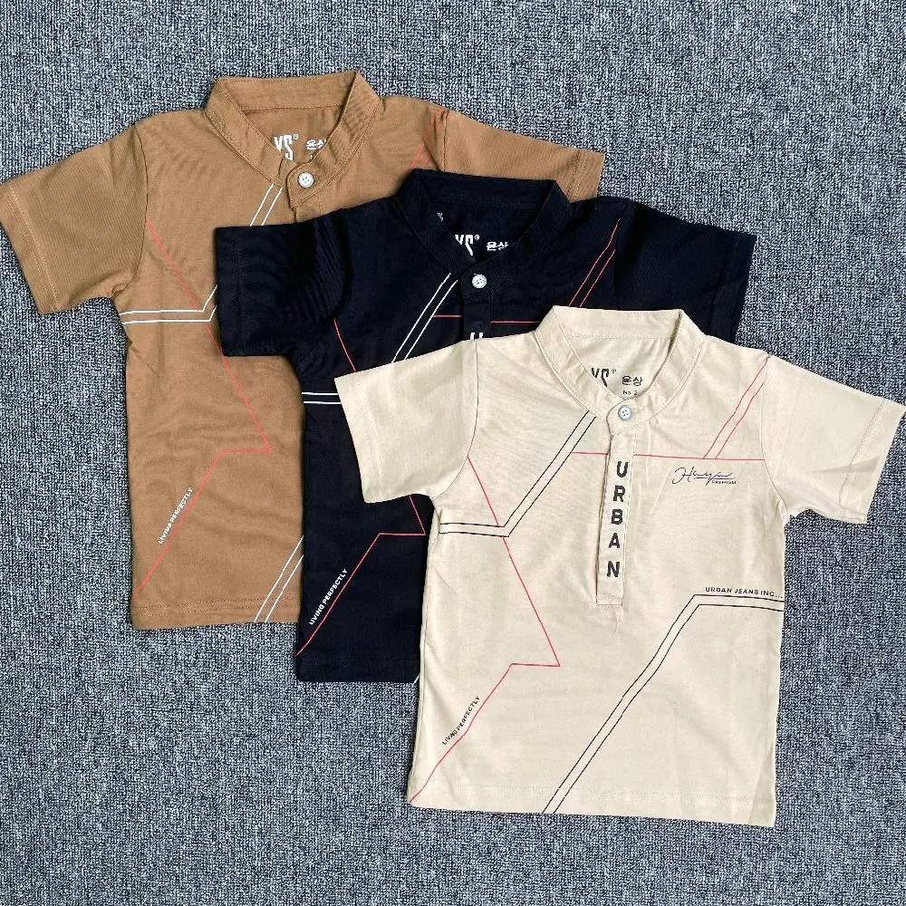 1-11 tahun kaos import premium anak laki laki terbaru terlaris termurah bahan adem elastis