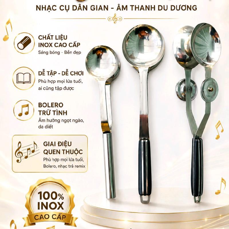 Vá Gõ Nhạc - Gõ Muỗng