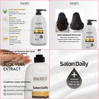 Gambar (PAKET) MAKARIZO Professional Salon Daily Conditioner 950ml + Hair Tonic 140ml + Shampoo 950ml dari Nimetolshop Kota Administrasi Jakarta Timur 3 Tokopedia