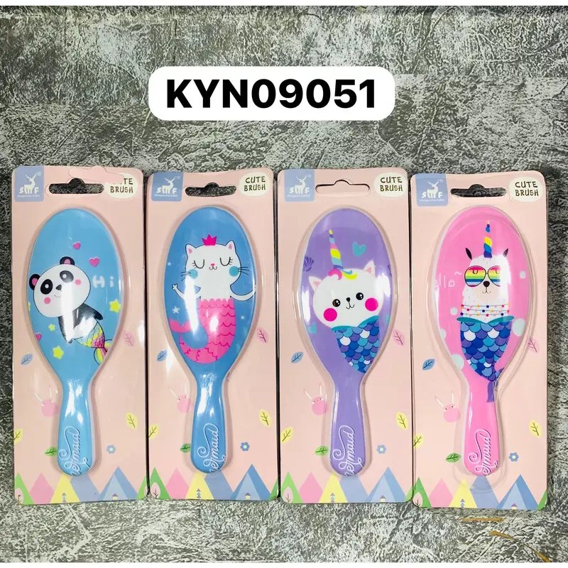 Sisir rambut Mini Karakter KYN09051 anti kusut cocok untuk dewasa dan anak 0