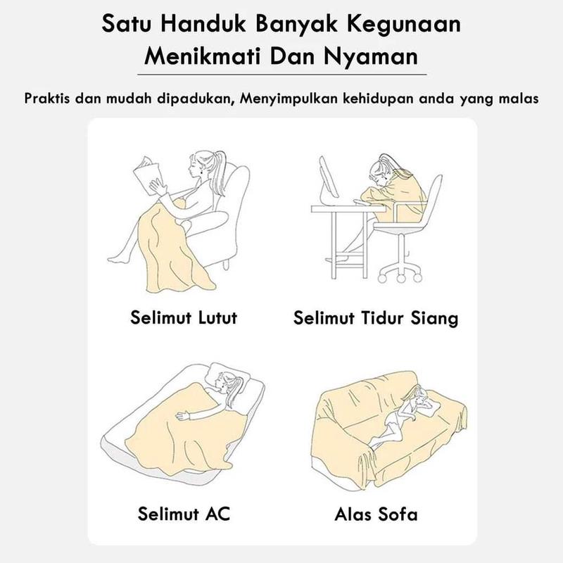 Selimut penutup sofa / Handuk sofa blanket / Anti debu / Cover sofa selimut 5
