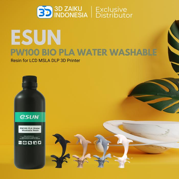 Jual eSUN PW100 Bio PLA Water Washable Resin for LCD MSLA DLP 3D ...