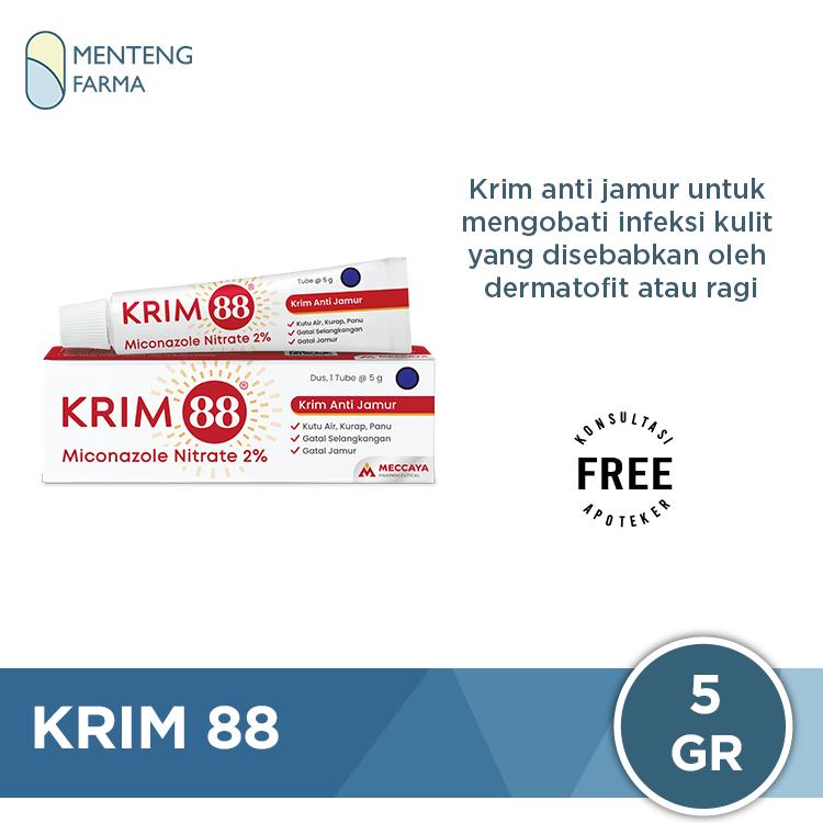 Krim 88 Anti Jamur 5 Gr - Krim Anti Infeksi & Gatal Jamur