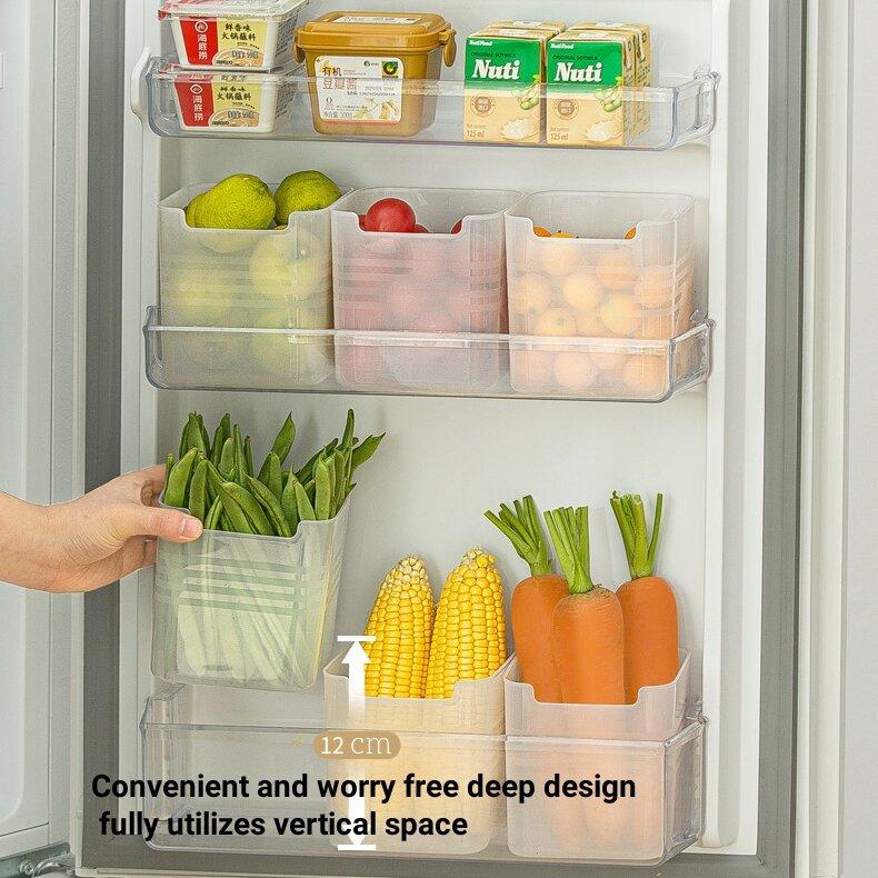 Product Introduction of 🇸🇬【SG stock】5PCSset Fridge organizer tray Fridge door organizer Fridge Storage Box Refrigerator Organizer Refrigerator Storage Box Freezer  Organizer Side Door Kitchen Organizer Tableware tools Food Organizer Multifunction Storage  Kitchen Accessories 16