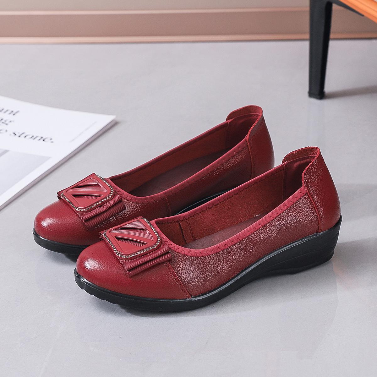 LURAD Sepatu Flat Shoes Wanita New Arrival Warna Trendi Sepatu Cewek Jalan Santai Sepatu Nyaman Simpel YJA20-1