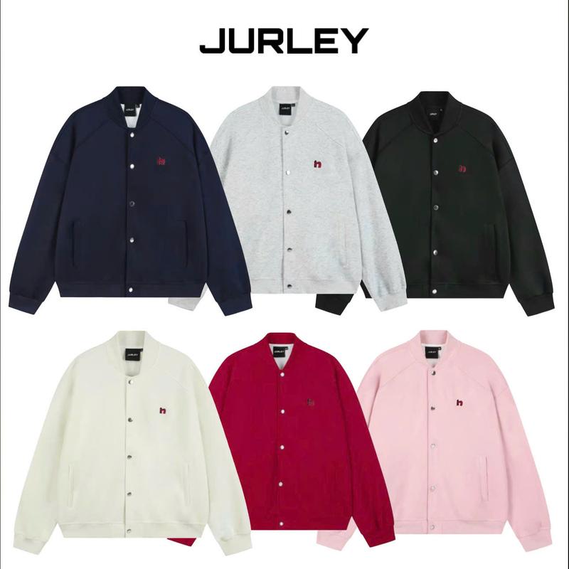 MỞ BÁN - Áo khoác BOMBER nam nữ nỉ 2 da JURLEY áo khoác nỉ form boxy nam nữ logo n thêu nổi dày dặn B2