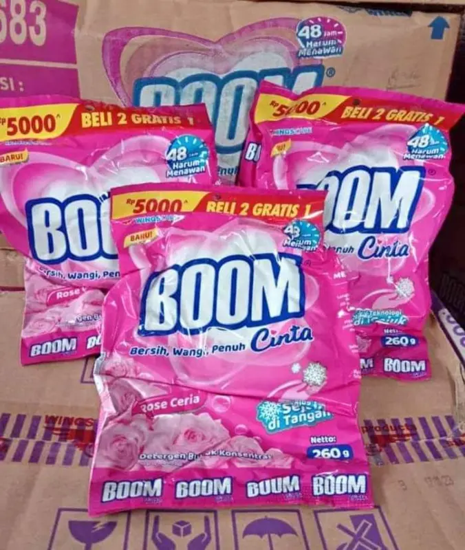 Deterjen Boom 5000AN 5PCS untuk Cucian Anda 2