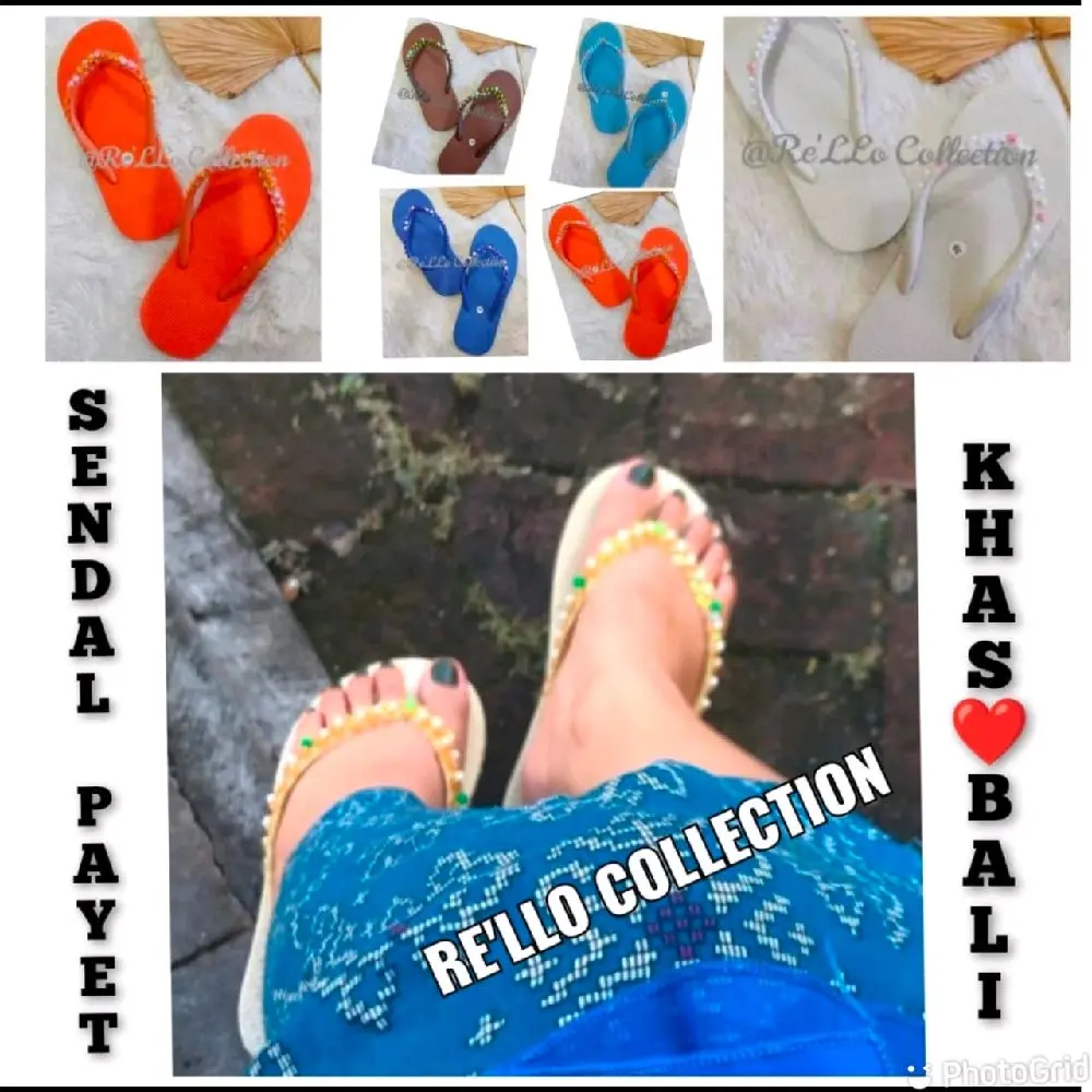 SENDAL JEPIT ETNIK PAYET BALI Sandal