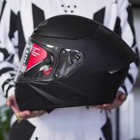 Gambar KYT TT Course Solid (Black,Black Doff,dll) dari Bandung Helmet Gallery Kota Bandung 2 Tokopedia