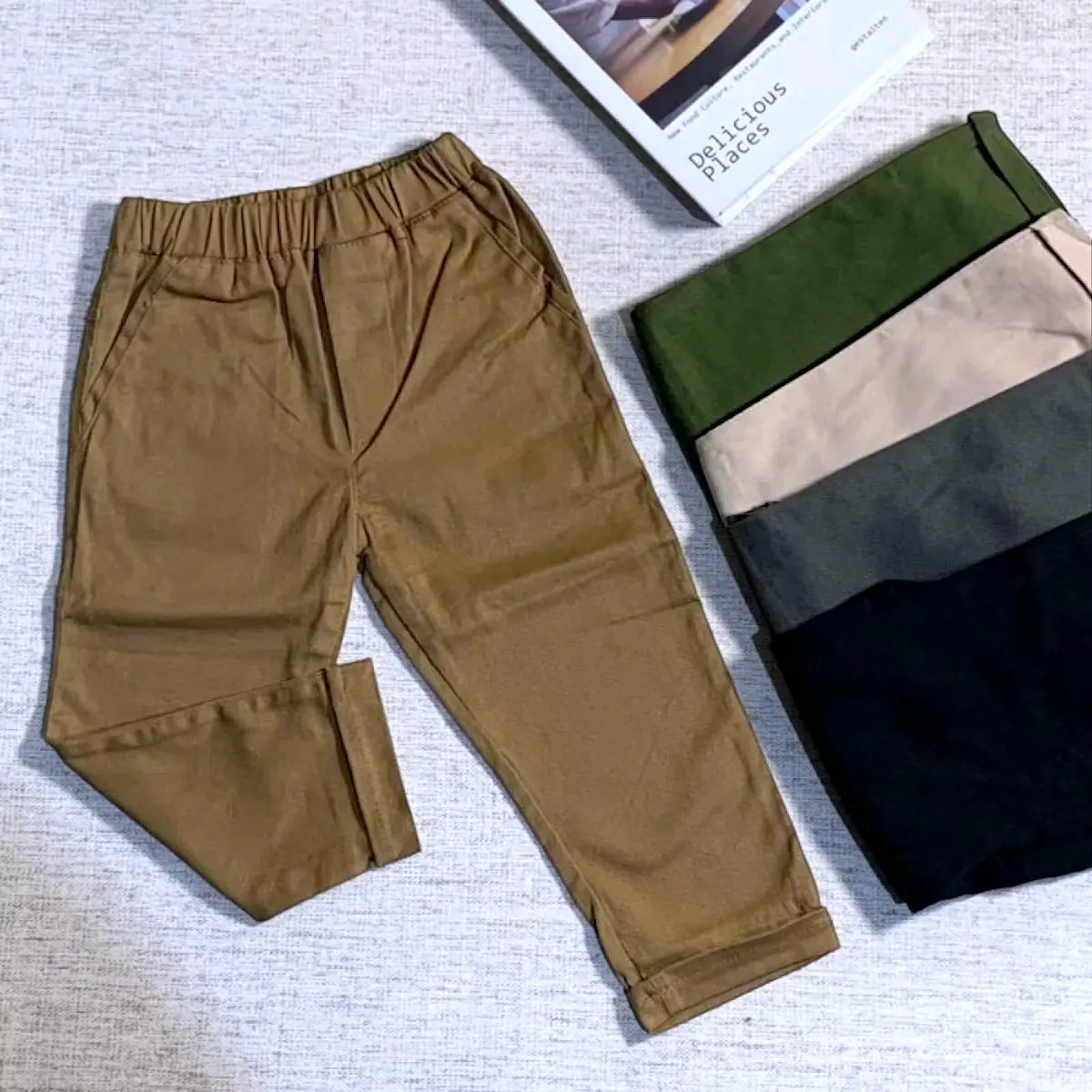 celana panjang anak chinos usia 1-10 tahun fashion laki laki Katun Bayi