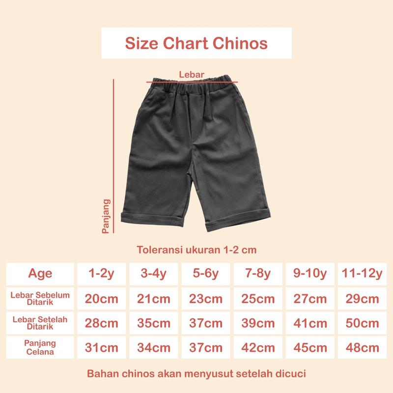 Product Introduction of Paket 4 Pikcis Celan Chinos Pendek Anak 1-13 Tahun, Fahsion Anak - Fashion, Celana celana chinos anak laki laki Cowok Katun 0
