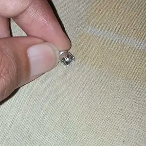 Anting Magnet Batu Berlian Permata Bahan TITANIUM Anti Karat Pria Wanita anting magnet pria