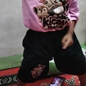 Setelan kaos anak premium baju kaos cowok/cewek kicau mania /  KICAU MANIA 5