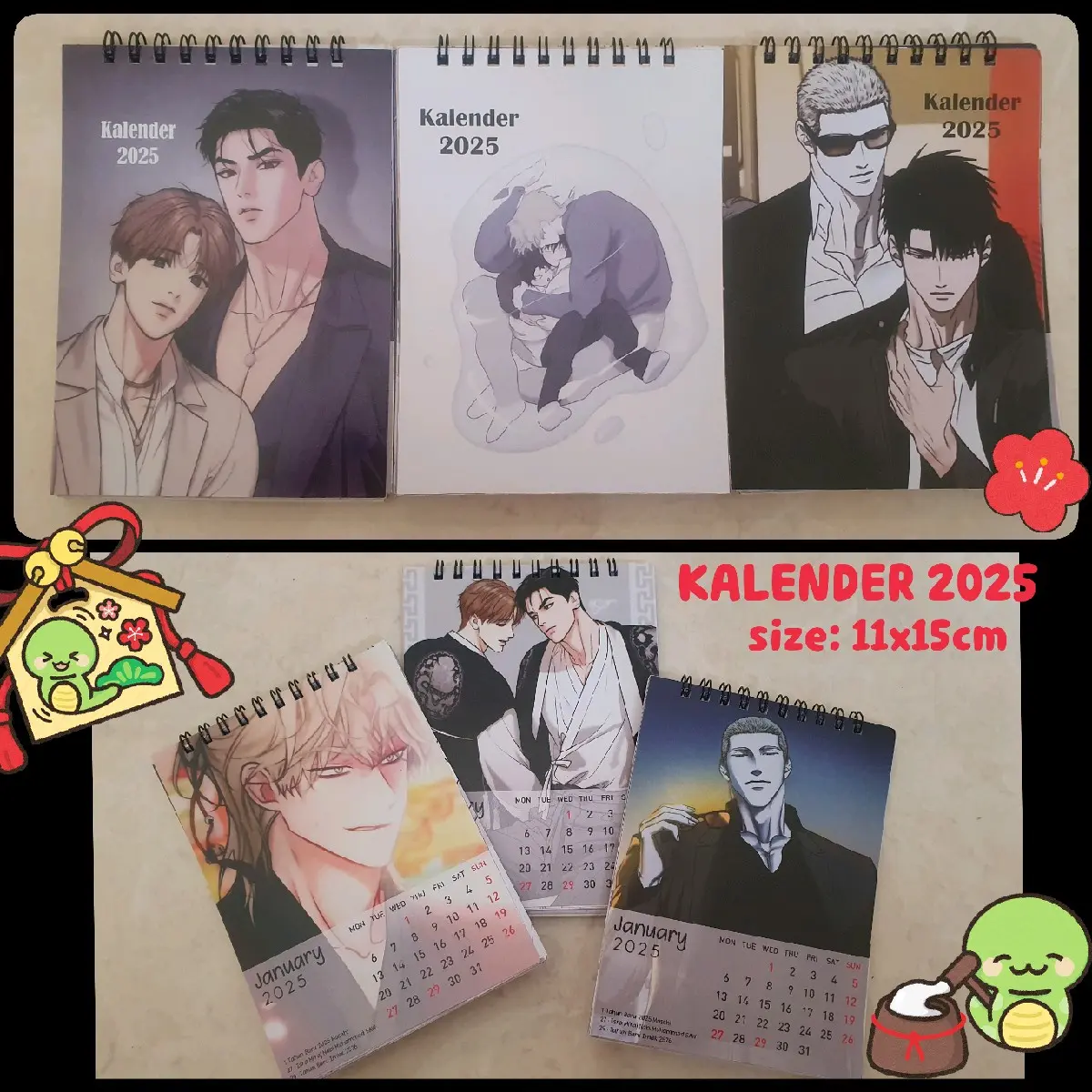 kalender 2025 manhwa JINX/ low tide in twilight /shutline