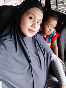 Product Review of (Xora) Mazaya Hijab Malay Size L - Hijab Lolly Kerudung Wanita Muslim Syari Instan Daily Malay Non Pad from B**🌙 2