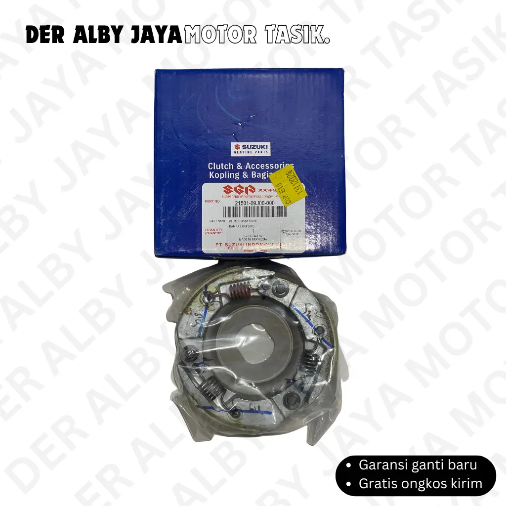 Kampas Kopling Ganda Assy Suzuki Nex FI - Nex 2/Beat FI/Scopy FI - Original SGP Beat Karbu Fi Stater Kasar