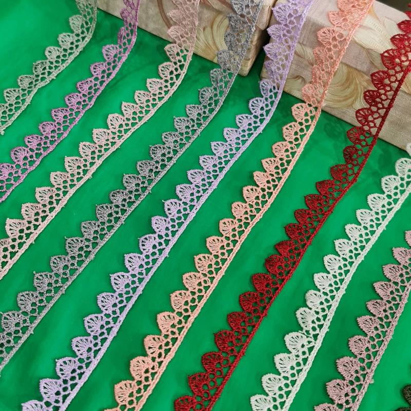 Renda Giver Panjang 15 Yard Lebar 2cm Motif Hati NEW renda payet juntai indonesia warna lace 3