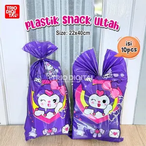 (Isi 10pcs) Plastik Snack Ultah | Partybag Karakter | Plastik Bingkisan UlangTahun