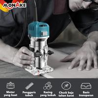 Gambar Monake Alat Jerman Trim Router Kayu 6mm 1/4 Inci Inch Wood Electric Mesin Pemangkas Pemangkas Listrik Trimmer Set Mesin Router Profil List Kayu Trimer Ruter MK3709 - Gaya Biasa dari Alat Jerman Premium Store Kota Administrasi Jakarta Barat 3 Tokopedia