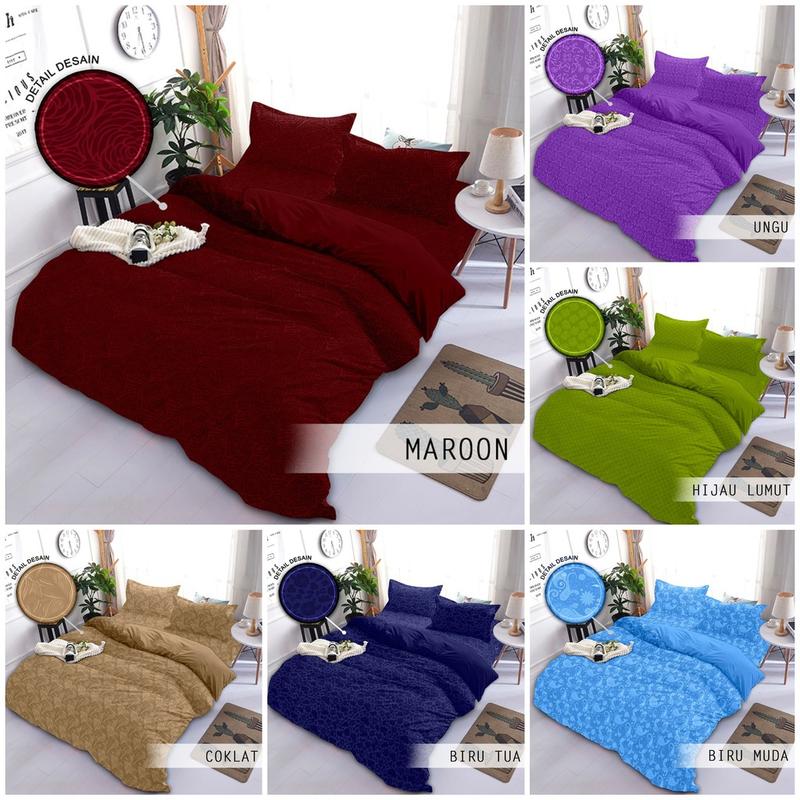 Sprei bahan  embos 180 x 200 0