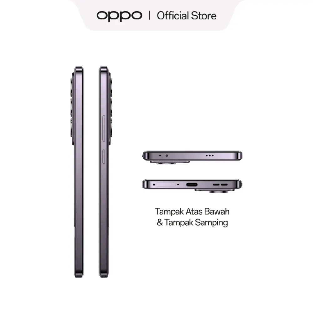 OPPO Reno12 Pro 5G 12/512GB | AI Portrait Expert | AI Eraser 2.0 & AI Studio | All-Round Armour | Garansi Resmi