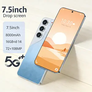 camon 40 pro+5G Ponsel Gaming Baru 100% Asli Murah Handphone Andorid 7.5Inch Layar Full Screen 8000mAh Baterai 72MP+108MP Kamera 16GB+1TB Memori 4G/5G WFl Dual CardSim Bluetooth Handphone Cucigudang 2025 Metal Integrated Frame