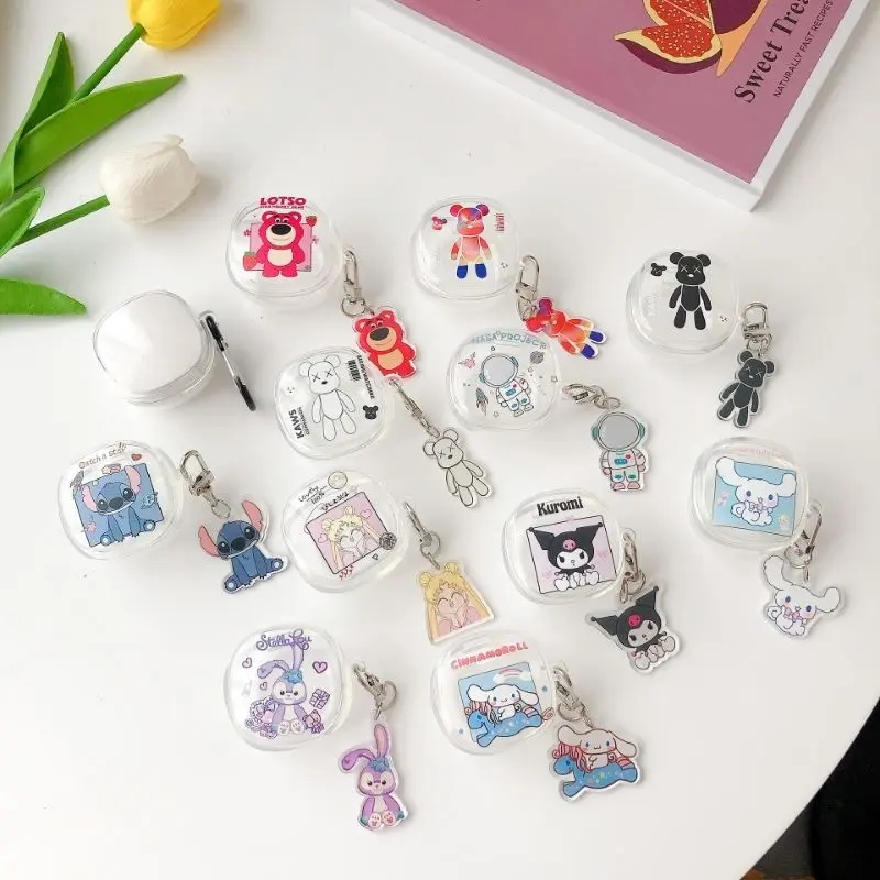 ST- [????-] Cover pelindung Baseus Encok WM01 WM02 WM 02 wm 01 BOWIE E3 with keychain casing earphone tws 0