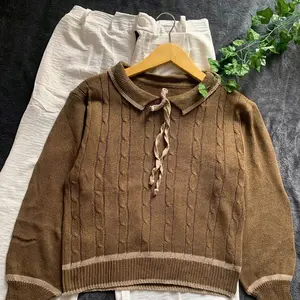 ONESET SWEATER RAJUT KULOT CRINKLE