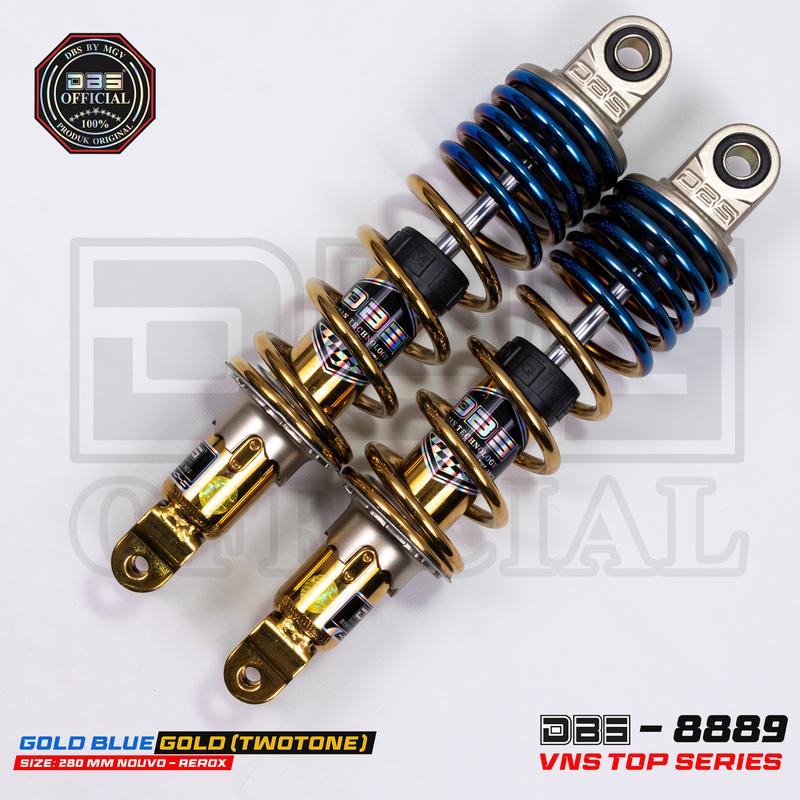 DBS 8889 Top Series Shock Belakang Aerox155 - Nmax New/2020 - Nouvo - Nmax Old - Pcx150 - Nouvo Z Motorcycle 8