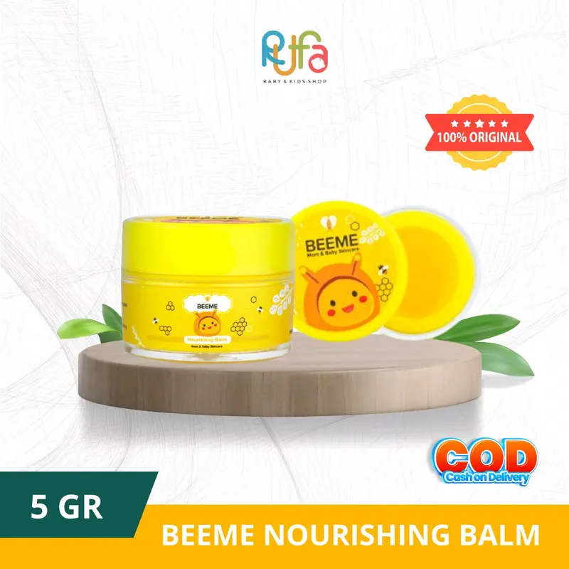 Beeme Nourishing Balm New Size 5gr | Cream bayi | Skincare ibu dan anak Untuk Ruam 1