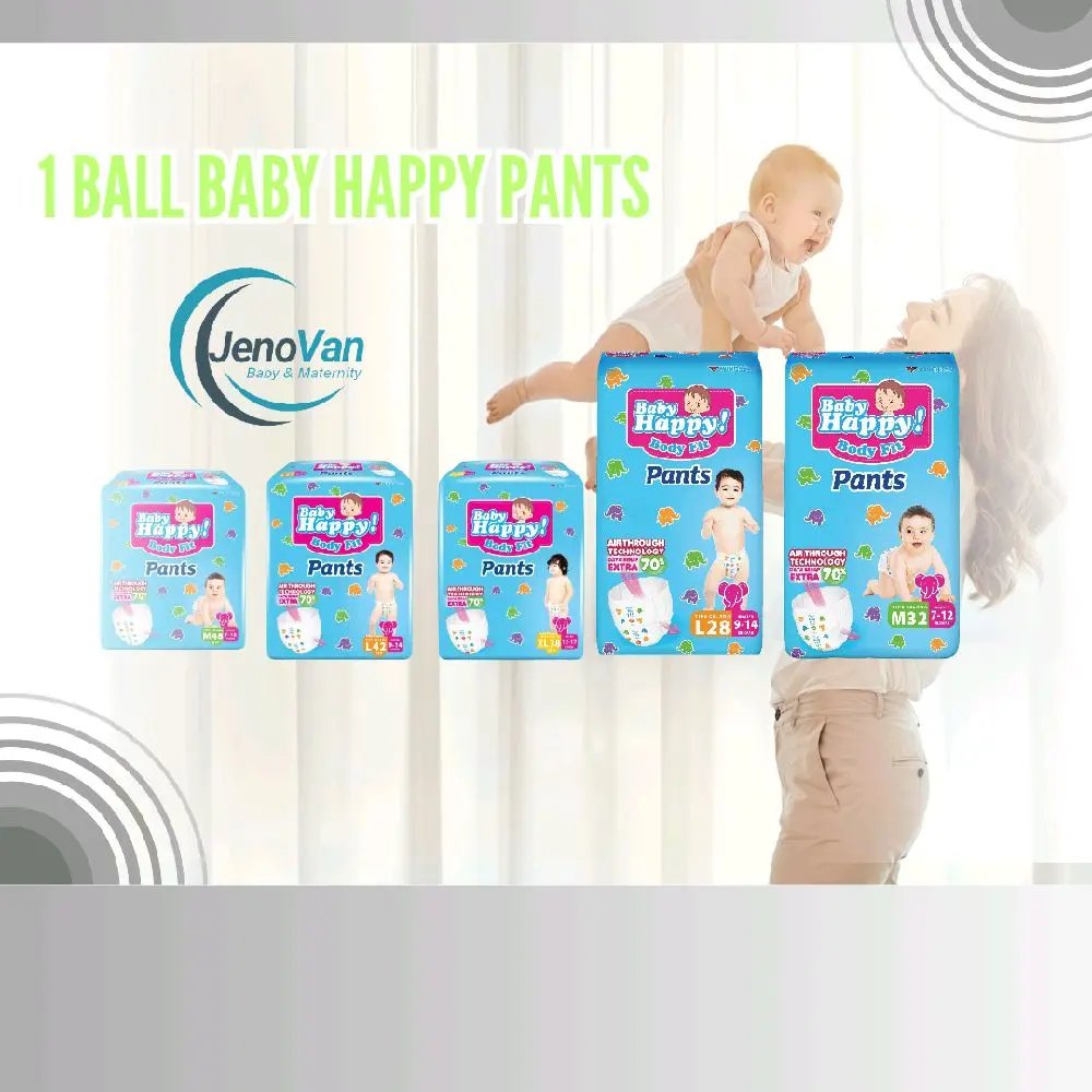 1 Ball baby Happy Pants All size  Popok Bayi