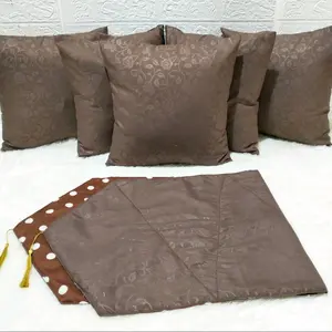 Sarung Bantal kursi tamu set taplak meja/Sofa set taplak meja bolak balik
