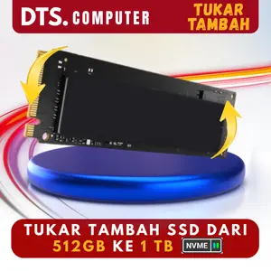 TUKAR TAMBAH SSD PC DARI 512GB NVME KE 1TB NVME - DTS COMP