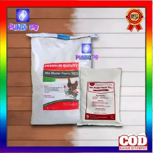 MIX MASTER PREMIX RED 1kg Pemerah Kuning Telur Pencerah Warna Kuning Telur Unggas Ayam