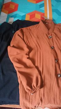 Product Review of Baju Atasan Wanita Terbaru lengan karet Crinkle airflo from M**c ❤** 0