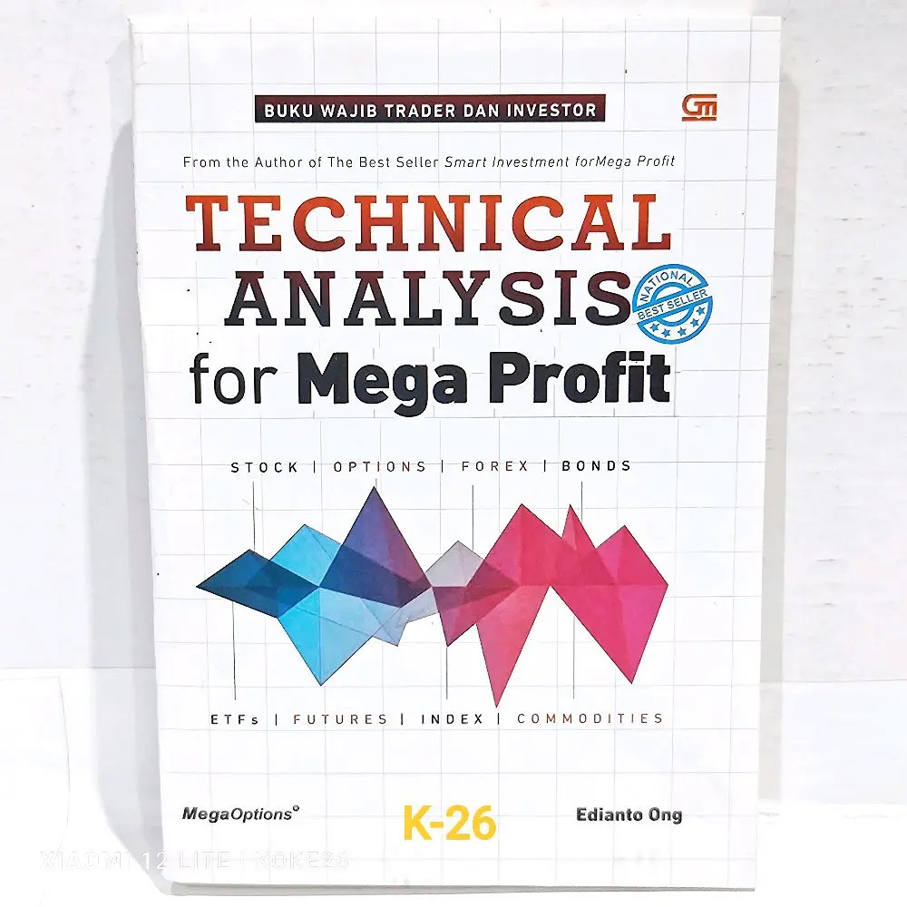 (Bestseller) Buku Wajib Trader dan Investor Technical Analysis For Mega Profit : Edianto Og