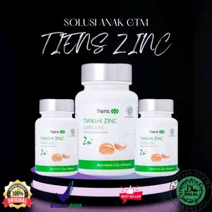 [NUTRISI ANAK] TIENS ZINC Capsul-Nutrisi anak kecil&dewasa - Membantu Tumbuh Kembang anak & Mengatasi Anak GTM
