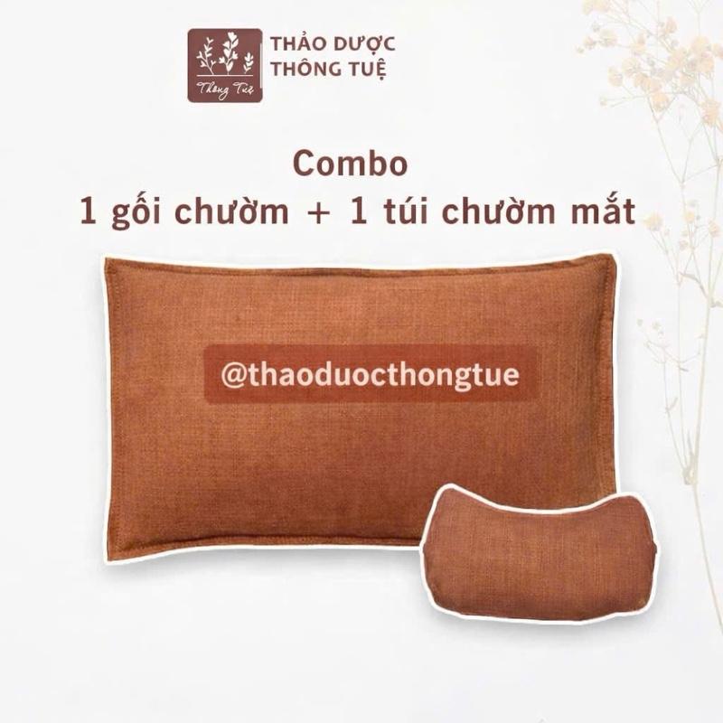  Combo Túi chườm thảo dược và Chườm mắt thảo dược Thông Tuệ 