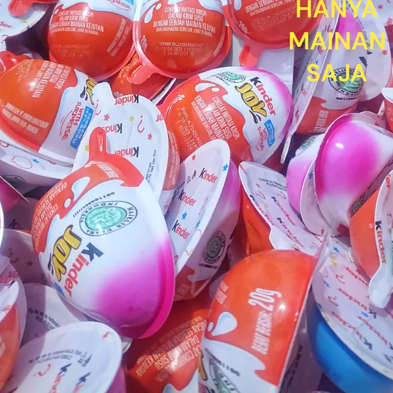 Kinder joy mainan viral (HANYA MAINAN SAJA) bisa memilih warna mainan kesukaan anak2 anda.. Hadiah Toys 2