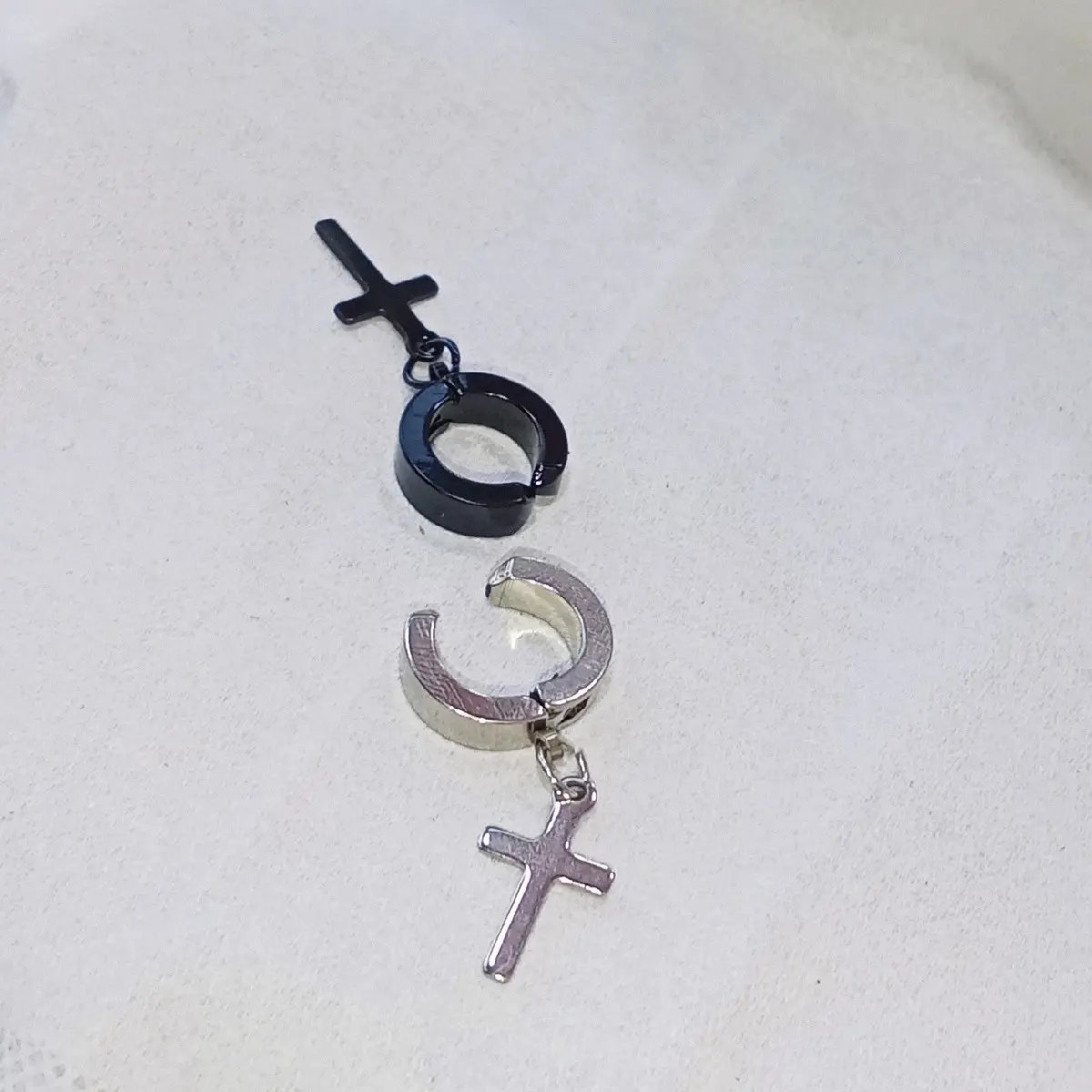 2biji tindik jepit tindik magnet